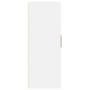 Armario de pared madera de ingeniería blanco 69,5x32,5x90 cm by , Shelves and shelves - Ref: Foro24-812294, Price: 76,35 €, D...