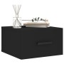 Mesitas de noche de pared 2 uds negro 35x35x20 cm von , Schließfächer und Lagerschränke - Ref: Foro24-829839, Preis: 58,18 €,...