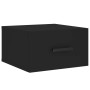 Mesitas de noche de pared 2 uds negro 35x35x20 cm von , Schließfächer und Lagerschränke - Ref: Foro24-829839, Preis: 58,18 €,...