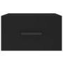 Mesitas de noche de pared 2 uds negro 35x35x20 cm von , Schließfächer und Lagerschränke - Ref: Foro24-829839, Preis: 58,18 €,...