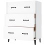 Aparador de madera contrachapada blanco brillante 69,5x34x90 cm by , Sideboards - Ref: Foro24-812165, Price: 95,26 €, Discoun...
