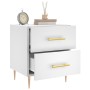 Mesita de noche madera de ingeniería blanco 40x35x47,5 cm by , Nightstands - Ref: Foro24-827276, Price: 66,78 €, Discount: %