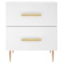 Mesita de noche madera de ingeniería blanco 40x35x47,5 cm by , Nightstands - Ref: Foro24-827276, Price: 66,78 €, Discount: %