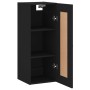 Armario de pared madera de ingeniería negro 34,5x34x90 cm von , Sideboards - Ref: Foro24-830517, Preis: 57,72 €, Rabatt: %