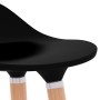 Taburetes de cocina 2 unidades negro de , Taburetes de cocina - Ref: Foro24-289365, Precio: 111,47 €, Descuento: %