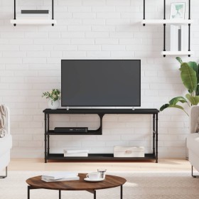 Mueble de TV madera contrachapada y acero negro 103x38x46,5 cm von , TV-Möbel - Ref: Foro24-831823, Preis: 56,62 €, Rabatt: %