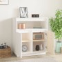 Aparador de madera maciza de pino blanco 70x34x80 cm von , Sideboards - Ref: Foro24-814385, Preis: 89,18 €, Rabatt: %