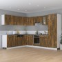Armario cocina “Lyon” madera ingeniería roble ahumado by , Kitchen cabinets - Ref: Foro24-815582, Price: 95,78 €, Discount: %