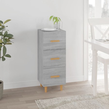 Aparador madera de ingeniería gris Sonoma 34,5x34x90 cm de , Aparadores - Ref: Foro24-817409, Precio: 62,50 €, Descuento: %