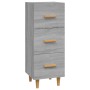 Aparador madera de ingeniería gris Sonoma 34,5x34x90 cm de , Aparadores - Ref: Foro24-817409, Precio: 62,50 €, Descuento: %
