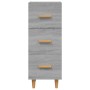Aparador madera de ingeniería gris Sonoma 34,5x34x90 cm de , Aparadores - Ref: Foro24-817409, Precio: 62,50 €, Descuento: %