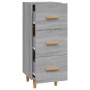 Aparador madera de ingeniería gris Sonoma 34,5x34x90 cm de , Aparadores - Ref: Foro24-817409, Precio: 62,50 €, Descuento: %