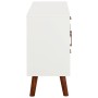 Aparador de madera maciza de acacia y MDF 110x35x70 cm von , Sideboards - Ref: Foro24-327458, Preis: 142,57 €, Rabatt: %