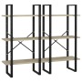 Estantería de madera contrachapada roble Sonoma 60x30x210 cm de , Librerías y estanterías - Ref: Foro24-806520, Precio: 100,16 €