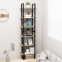 Estantería de madera contrachapada roble Sonoma 60x30x210 cm de , Librerías y estanterías - Ref: Foro24-806520, Precio: 98,97...