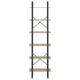 Estantería de madera contrachapada roble Sonoma 60x30x210 cm de , Librerías y estanterías - Ref: Foro24-806520, Precio: 100,16 €