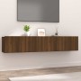 Muebles de TV 2 uds madera ingeniería roble marrón 80x30x30 cm von , TV-Möbel - Ref: Foro24-820465, Preis: 95,95 €, Rabatt: %