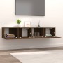 Muebles de TV 2 uds madera ingeniería roble marrón 80x30x30 cm von , TV-Möbel - Ref: Foro24-820465, Preis: 95,95 €, Rabatt: %