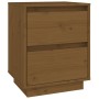 Mesitas de noche 2 uds madera de pino marrón miel 40x35x50 cm von , Nachttische - Ref: Foro24-813322, Preis: 64,25 €, Rabatt: %
