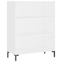 Estantería madera de ingeniería blanco 69,5x32,5x90 cm by , Bookcases and shelves - Ref: Foro24-828364, Price: 62,33 €, Disco...