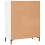 Estantería madera de ingeniería blanco 69,5x32,5x90 cm by , Bookcases and shelves - Ref: Foro24-828364, Price: 62,33 €, Disco...