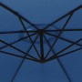 Sombrilla voladiza con poste de aluminio azul 350 cm by , Umbrellas - Ref: Foro24-47131, Price: 122,08 €, Discount: %