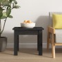 Mesa de centro de madera maciza de pino negro 35x35x30 cm by , Coffee table - Ref: Foro24-814223, Price: 36,12 €, Discount: %