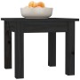 Mesa de centro de madera maciza de pino negro 35x35x30 cm by , Coffee table - Ref: Foro24-814223, Price: 36,12 €, Discount: %