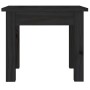 Mesa de centro de madera maciza de pino negro 35x35x30 cm by , Coffee table - Ref: Foro24-814223, Price: 36,12 €, Discount: %