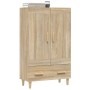 Aparador madera contrachapada color roble Sonoma 70x31x115 cm von , Sideboards - Ref: Foro24-812567, Preis: 91,36 €, Rabatt: %