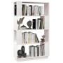Estantería/divisor de espacios madera pino blanco 80x25x132 cm by , Bookcases and shelves - Ref: Foro24-814060, Price: 85,70 ...