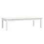 Mesa de centro de madera maciza de pino blanco 110x50x30 cm von , Couchtisch - Ref: Foro24-814235, Preis: 63,59 €, Rabatt: %