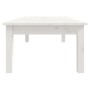 Mesa de centro de madera maciza de pino blanco 110x50x30 cm von , Couchtisch - Ref: Foro24-814235, Preis: 63,59 €, Rabatt: %