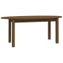 Mesa de centro madera maciza de pino marrón miel 110x55x45 cm by , Coffee table - Ref: Foro24-822345, Price: 55,61 €, Discoun...