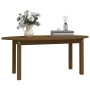 Mesa de centro madera maciza de pino marrón miel 110x55x45 cm by , Coffee table - Ref: Foro24-822345, Price: 55,61 €, Discoun...