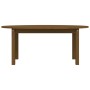 Mesa de centro madera maciza de pino marrón miel 110x55x45 cm by , Coffee table - Ref: Foro24-822345, Price: 55,61 €, Discoun...
