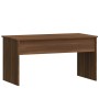 Mesa de centro madera ingeniería marrón roble 102x50,5x52,5 cm von , Couchtisch - Ref: Foro24-819286, Preis: 72,04 €, Rabatt: %
