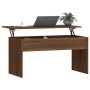 Mesa de centro madera ingeniería marrón roble 102x50,5x52,5 cm von , Couchtisch - Ref: Foro24-819286, Preis: 72,04 €, Rabatt: %