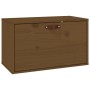 Armario de pared madera maciza de pino marrón miel 60x30x35 cm von , Regale und Regale - Ref: Foro24-818353, Preis: 56,69 €, ...