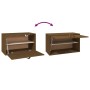 Armario de pared madera maciza de pino marrón miel 60x30x35 cm von , Regale und Regale - Ref: Foro24-818353, Preis: 56,69 €, ...