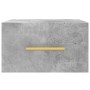 Mesitas de noche de pared 2 uds color gris hormigón 35x35x20 cm von , Schließfächer und Lagerschränke - Ref: Foro24-829797, P...