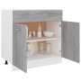 Armario inferior cocina “Lyon” contrachapada gris Sonoma von , Küchenschränke - Ref: Foro24-815580, Preis: 99,10 €, Rabatt: %