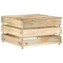 Mesas de palés para jardín 2 uds madera de pino impregnada by vidaXL, Modular outdoor sofas - Ref: Foro24-316203, Price: 74,9...