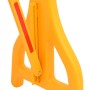 Barrera de tráfico plegable amarillo y negro 250x38x96 cm by , Road and traffic signs - Ref: Foro24-150988, Price: 117,72 €, ...