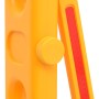 Barrera de tráfico plegable amarillo y negro 250x38x96 cm by , Road and traffic signs - Ref: Foro24-150988, Price: 117,72 €, ...