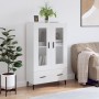 Aparador alto madera de ingeniería blanco brillo 69,5x31x115 cm von , Sideboards - Ref: Foro24-828318, Preis: 99,11 €, Rabatt: %