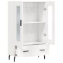Aparador alto madera de ingeniería blanco brillo 69,5x31x115 cm von , Sideboards - Ref: Foro24-828318, Preis: 99,11 €, Rabatt: %