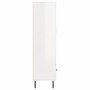 Aparador alto madera de ingeniería blanco brillo 69,5x31x115 cm von , Sideboards - Ref: Foro24-828318, Preis: 99,11 €, Rabatt: %