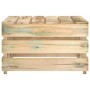 Mesas de palés para jardín 2 uds madera de pino impregnada by vidaXL, Modular outdoor sofas - Ref: Foro24-316203, Price: 74,9...