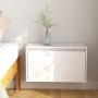 Armario de pared madera maciza de pino blanco 60x30x35 cm de , Estantes y estanterías - Ref: Foro24-813447, Precio: 57,10 €, ...